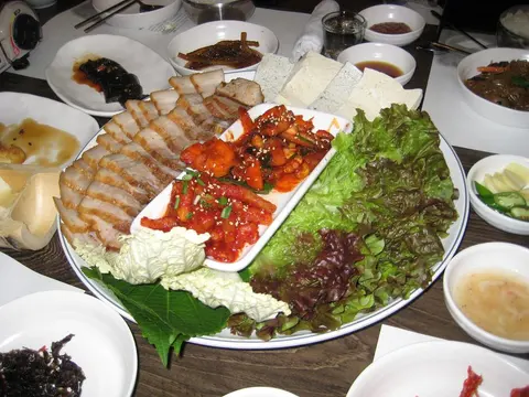 Roasted Pork Belly with Oysters